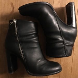 Rag&Bone zipper moto boot